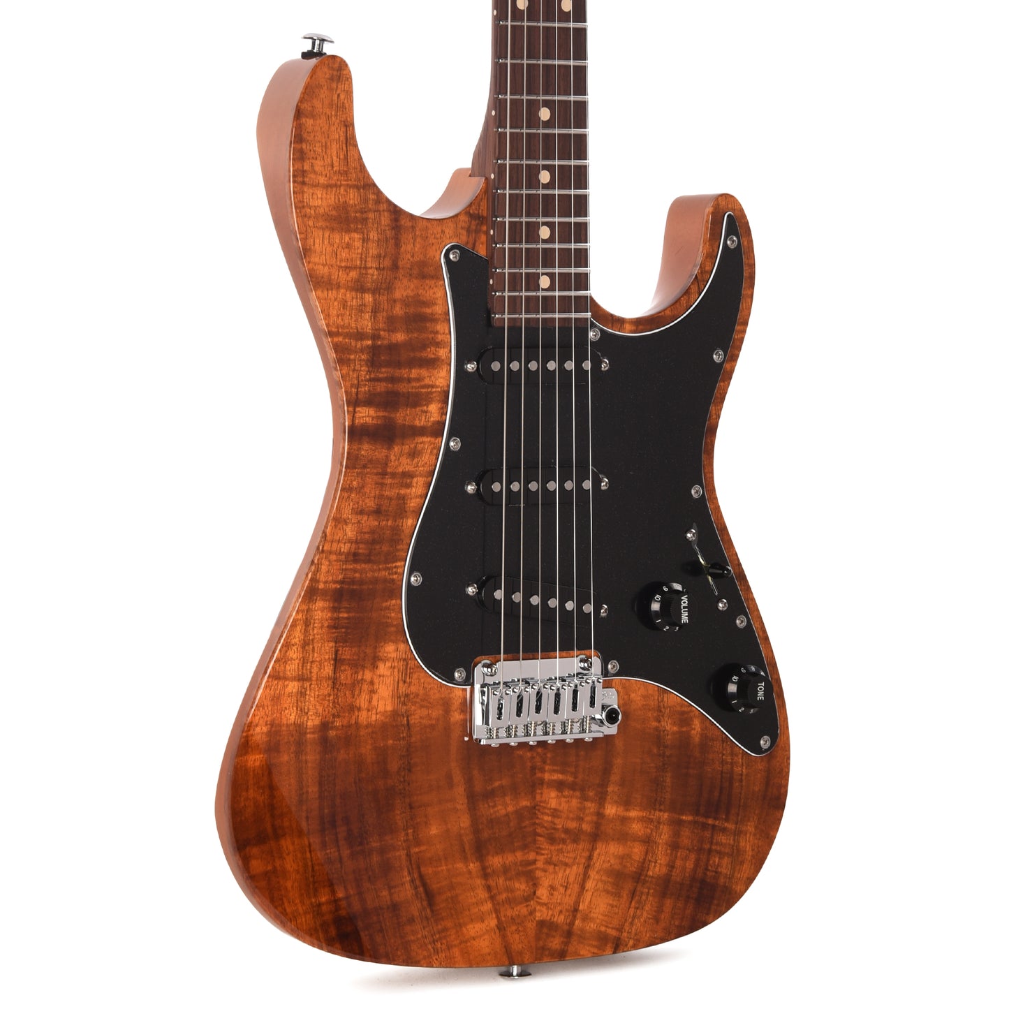 Suhr Custom Standard Vintage Natural w/ CME-Selected Figured Koa Top Electric Guitars