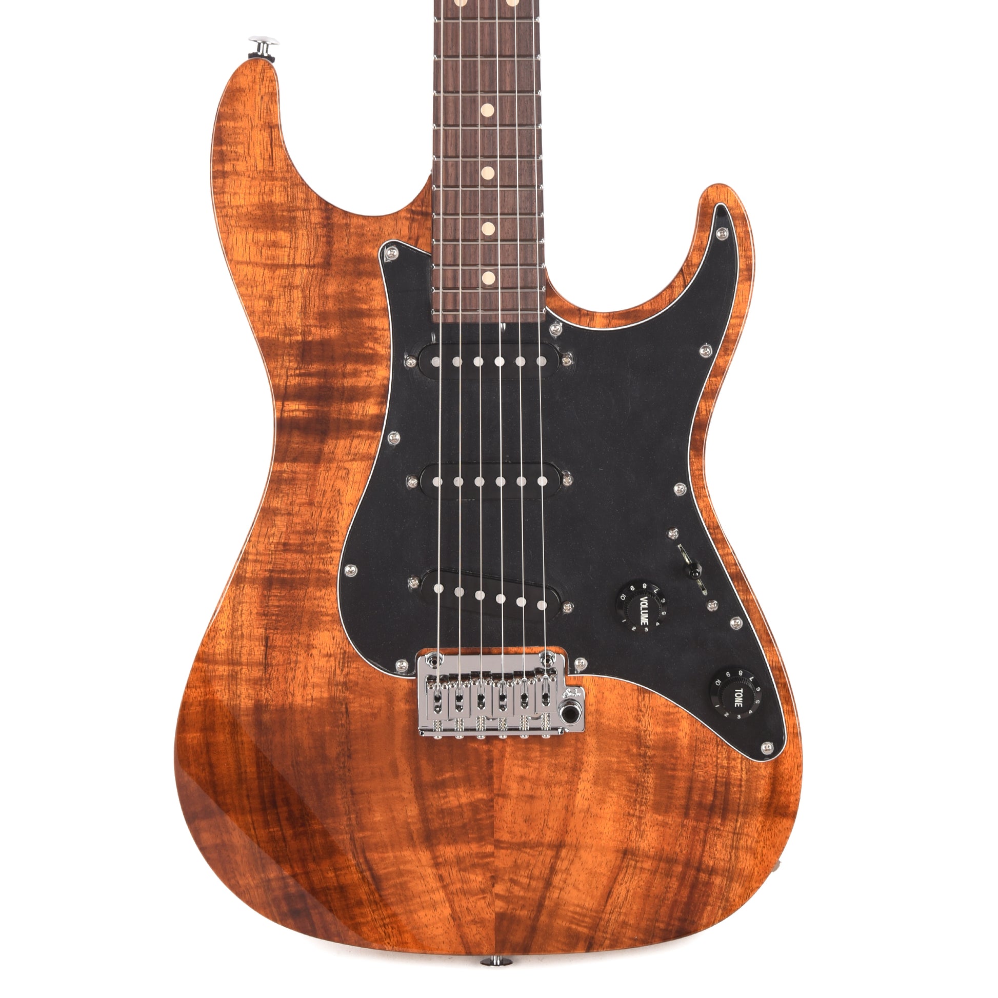 Suhr Custom Standard Vintage Natural w/ CME-Selected Figured Koa Top Electric Guitars