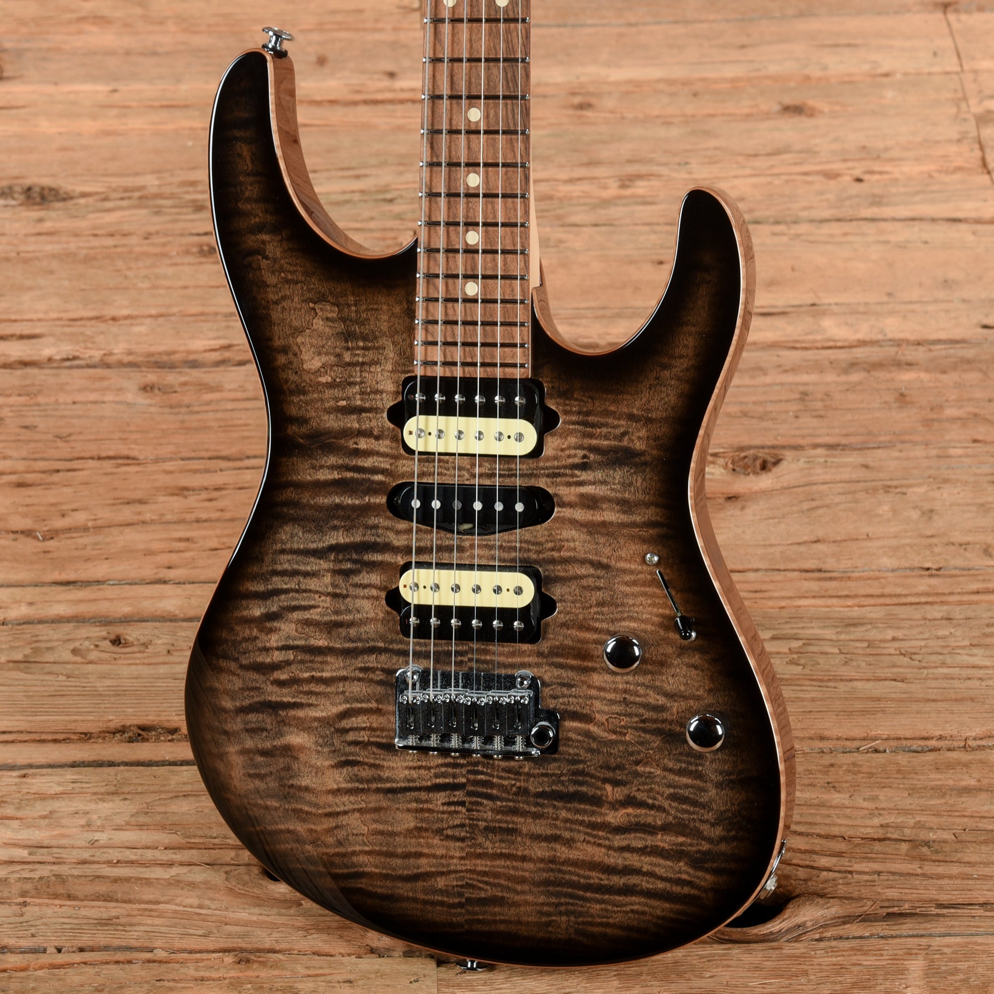 Suhr Modern Pro M7 Black Burst 2014 Electric Guitars