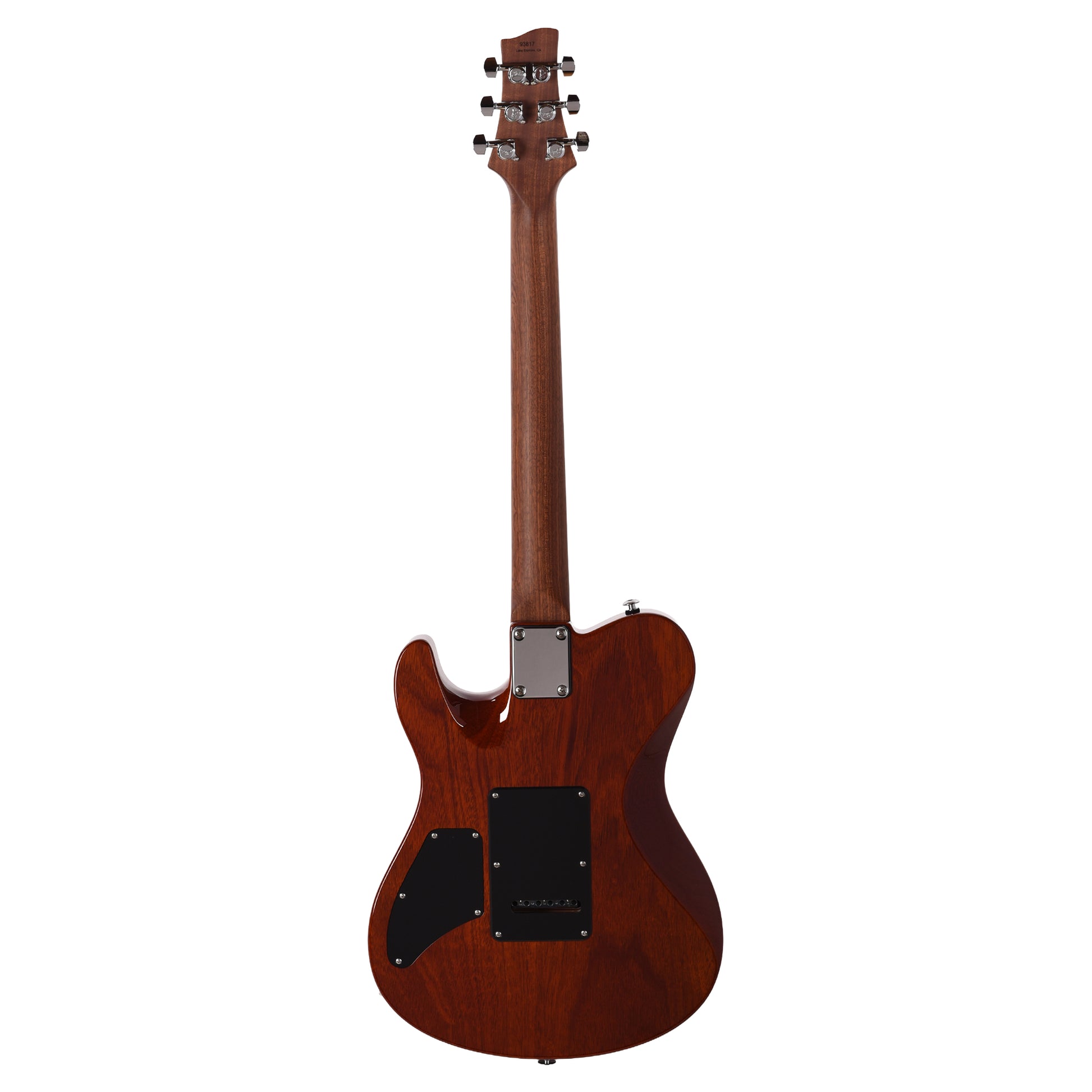 Suhr Oso Short Scale Alder w/Figured Curly Maple Top Trans Amber Electric Guitars