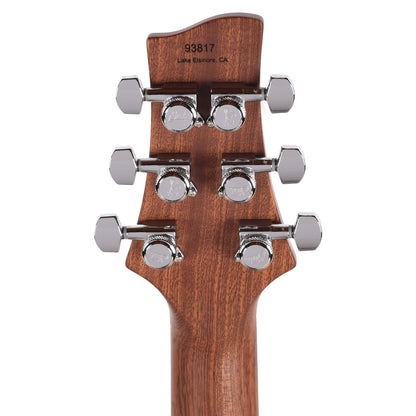 Suhr Oso Short Scale Alder w/Figured Curly Maple Top Trans Amber Electric Guitars