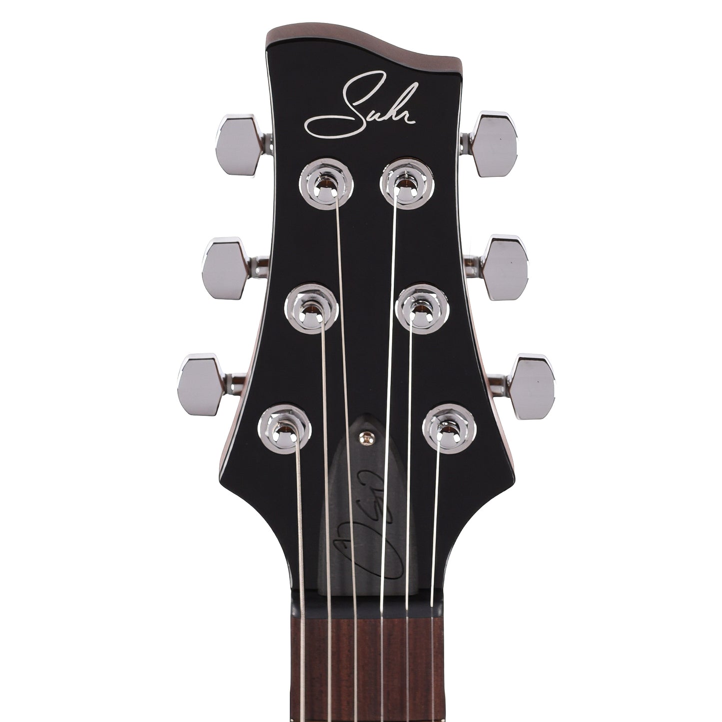 Suhr Oso Short Scale Alder w/Figured Curly Maple Top Trans Amber Electric Guitars