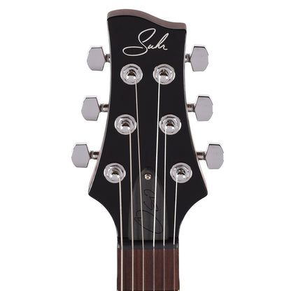 Suhr Oso Short Scale Alder w/Figured Curly Maple Top Trans Amber Electric Guitars