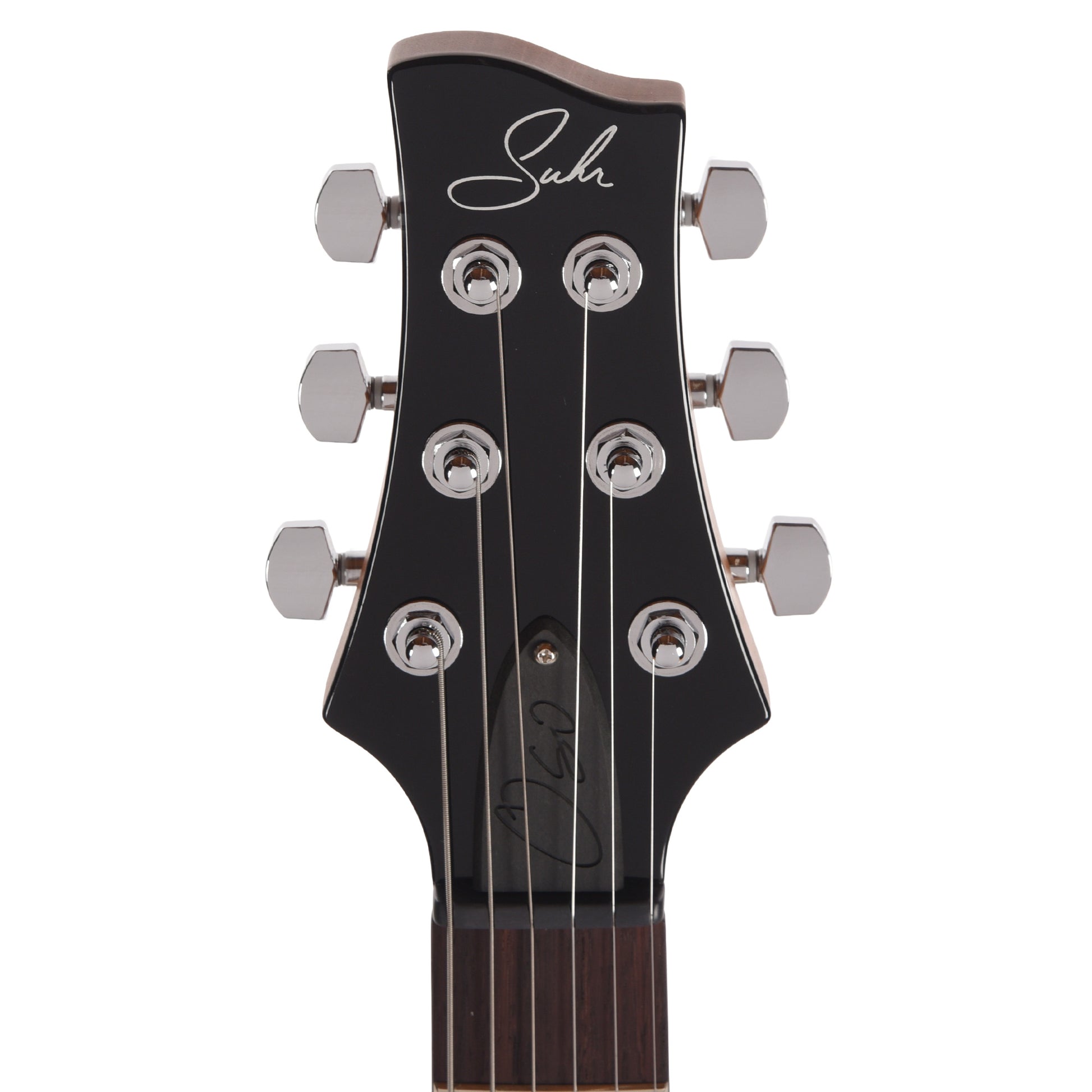 Suhr Oso Short Scale Mahogany w/ Figured Curly Maple Top Bengal Burst Electric Guitars