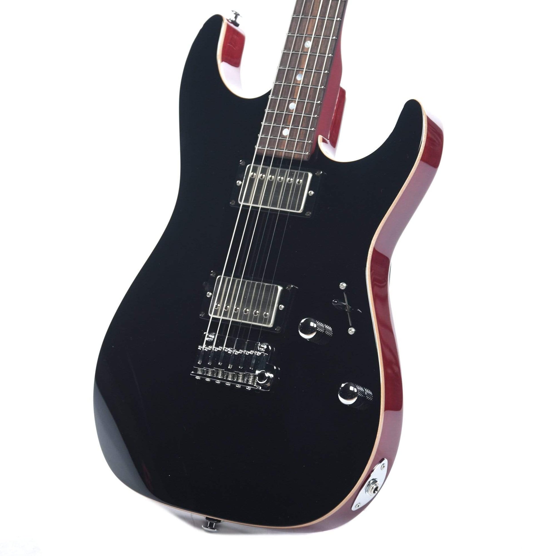 Suhr Pete Thorn Signature Series Standard Black HH w/Gotoh 510 Bridge Electric Guitars