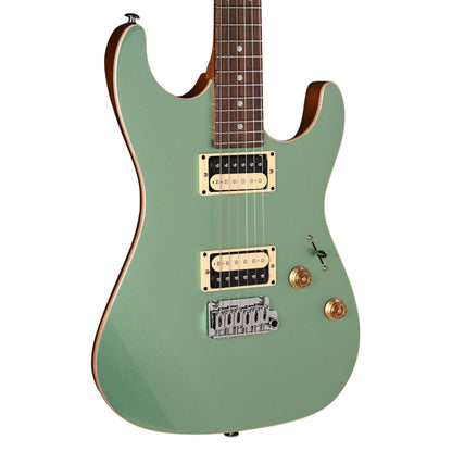 Suhr Pete Thorn Signature SS Standard w/ Plain Maple Top Cactus Green Metallic HH Electric Guitars