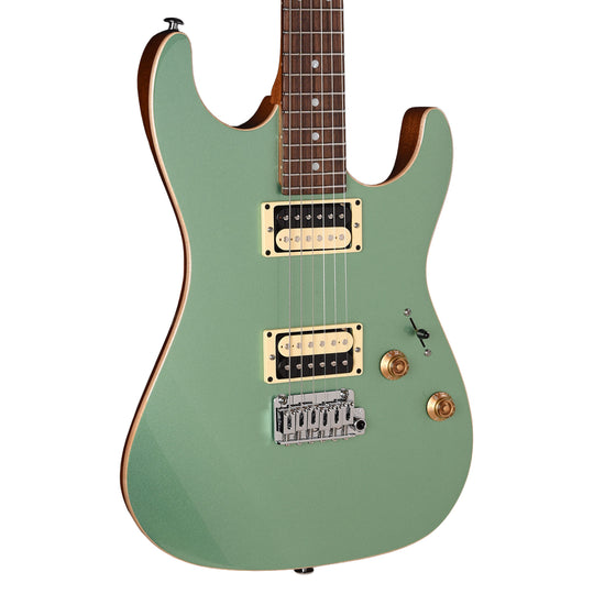 Suhr Pete Thorn Signature SS Standard w/ Plain Maple Top Cactus Green Metallic HH Electric Guitars