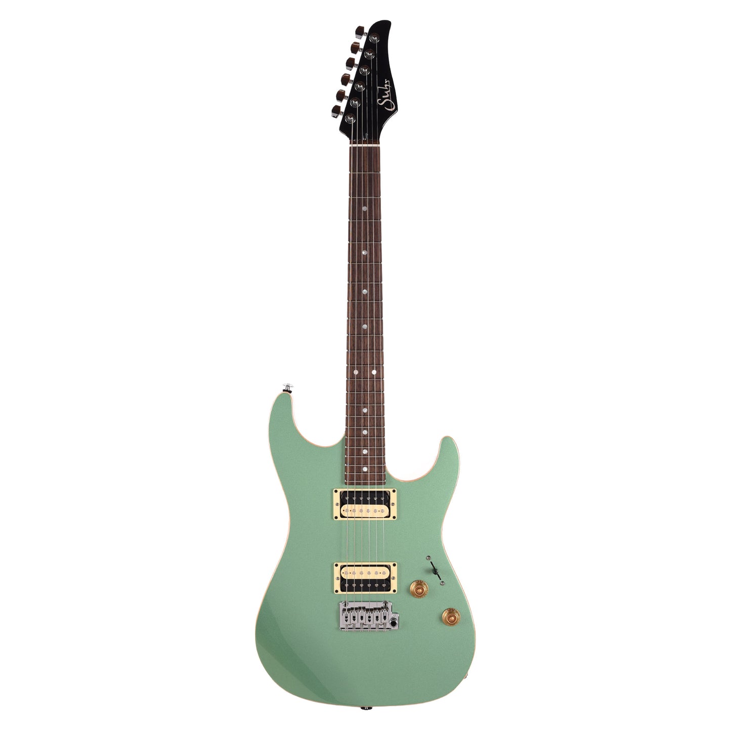 Suhr Pete Thorn Signature SS Standard w/ Plain Maple Top Cactus Green Metallic HH Electric Guitars