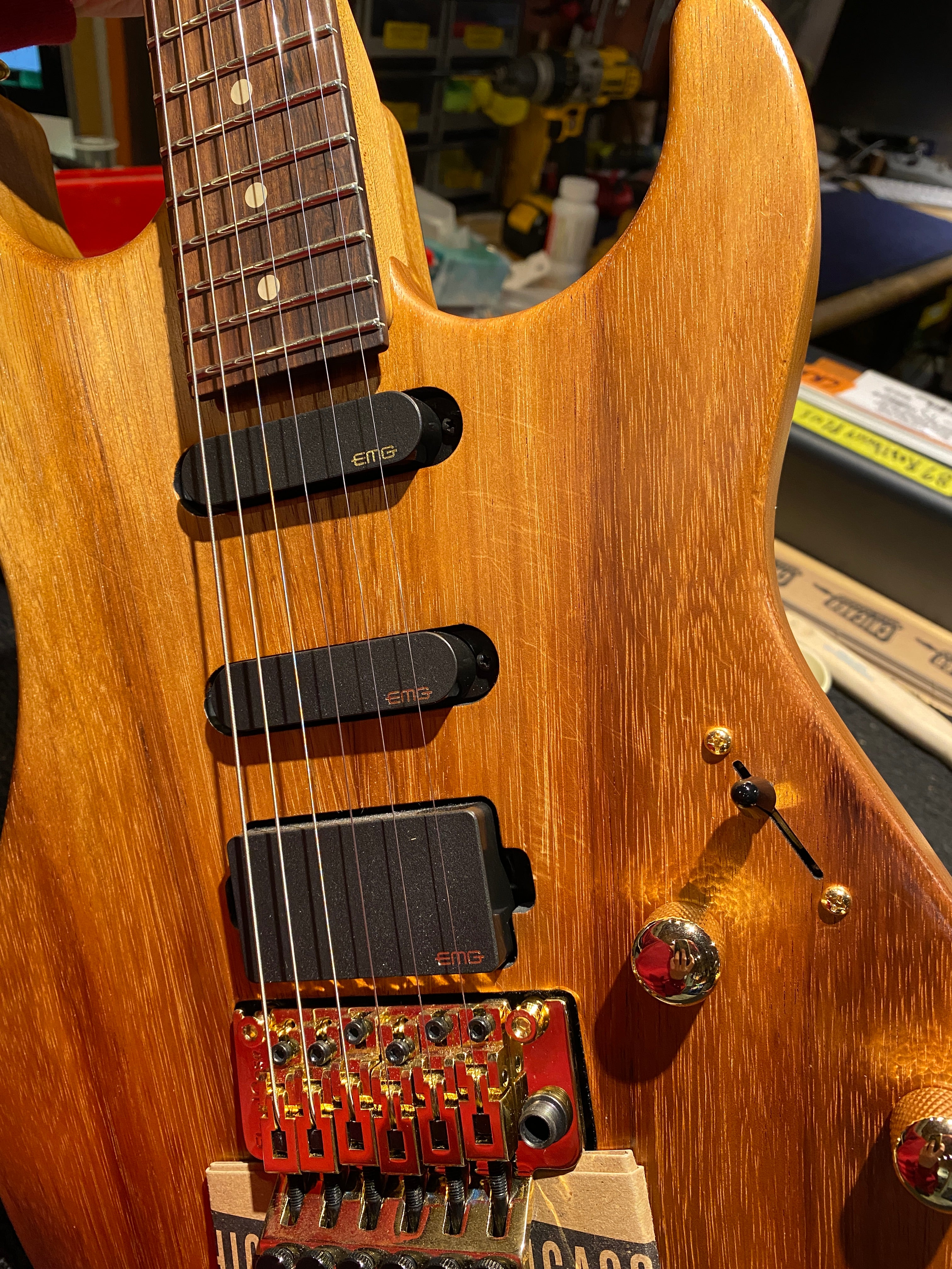 Suhr Reb Beach Signature Series Standard Natural w/Koa Top Electric Guitars