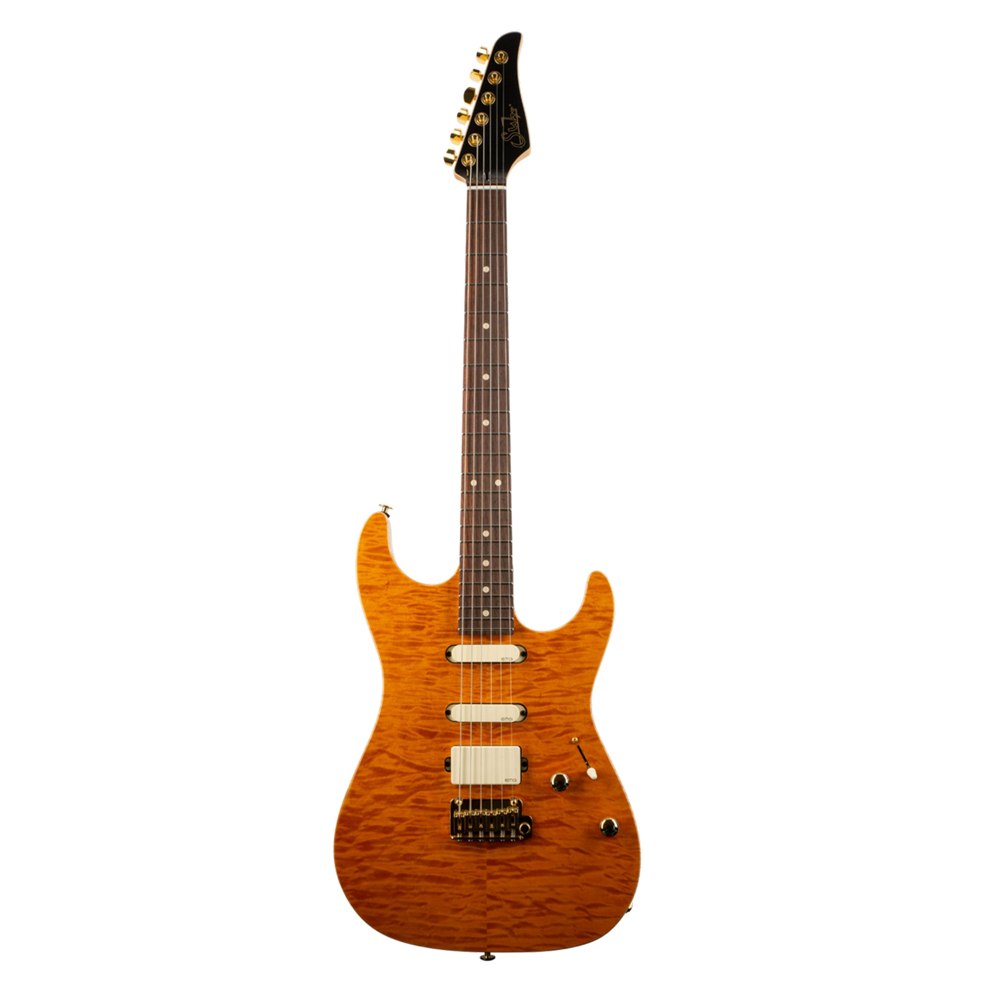 Suhr Standard Legacy Trans Caramel HSS Electric Guitars