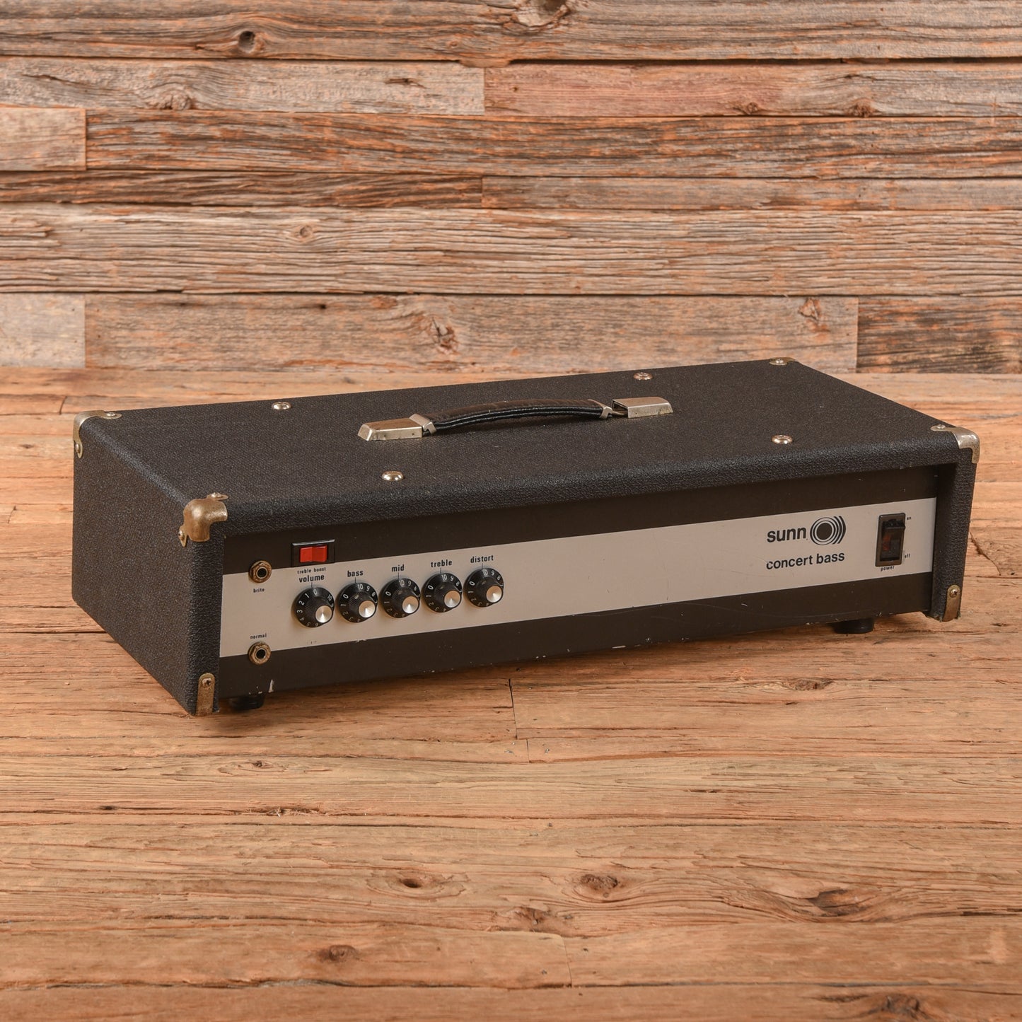 Sunn Concert Bass 150-Watt Bass Amp Head  1970 Amplifiers