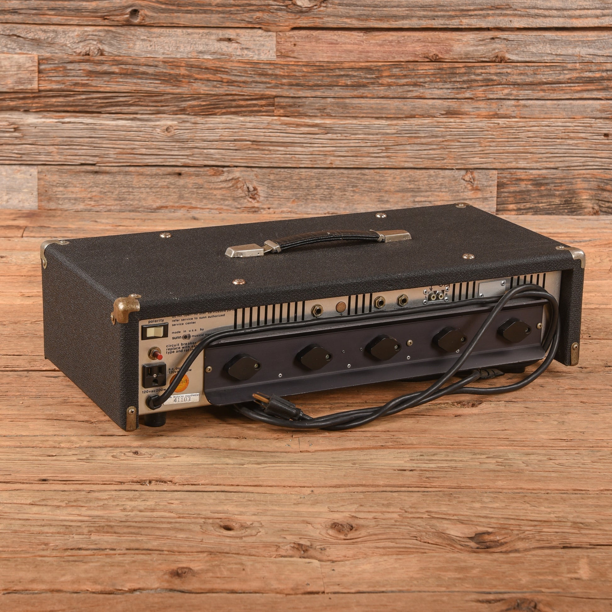Sunn Concert Bass 150-Watt Bass Amp Head  1970 Amplifiers