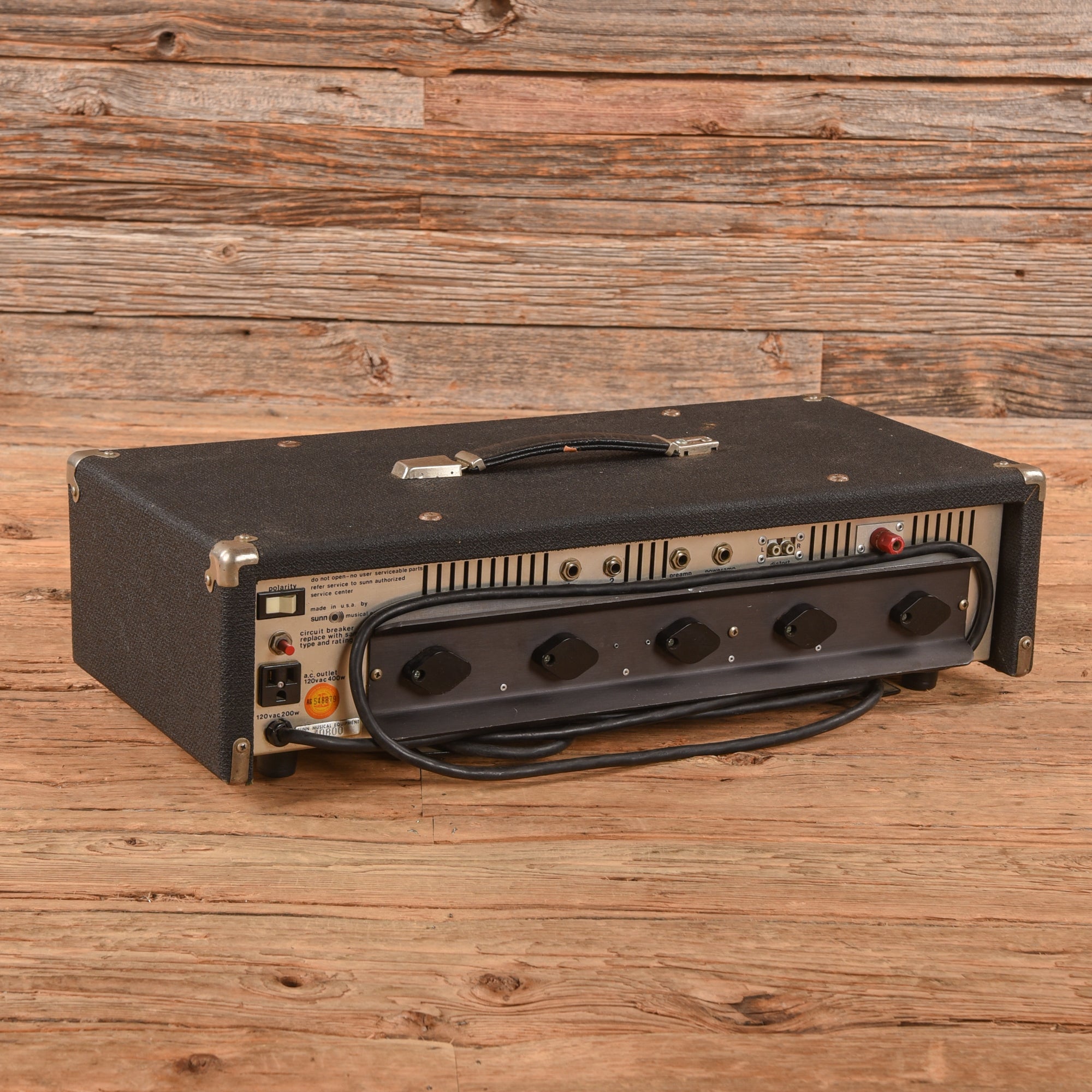 Sunn Concert Bass 150-Watt Bass Amp Head  1973 Amplifiers