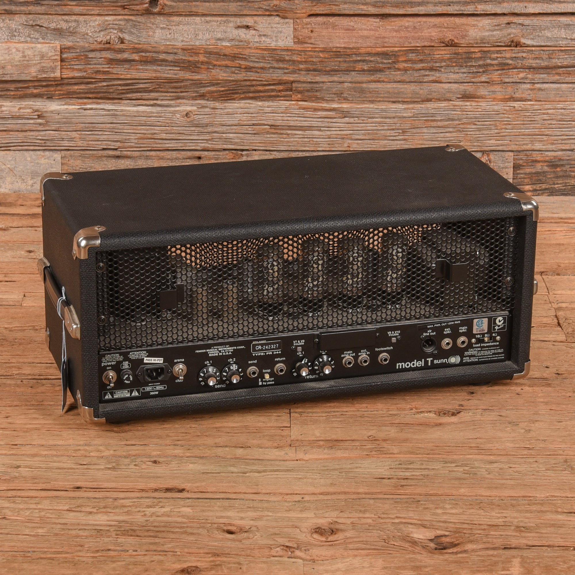 Sunn Model T Black Amplifiers