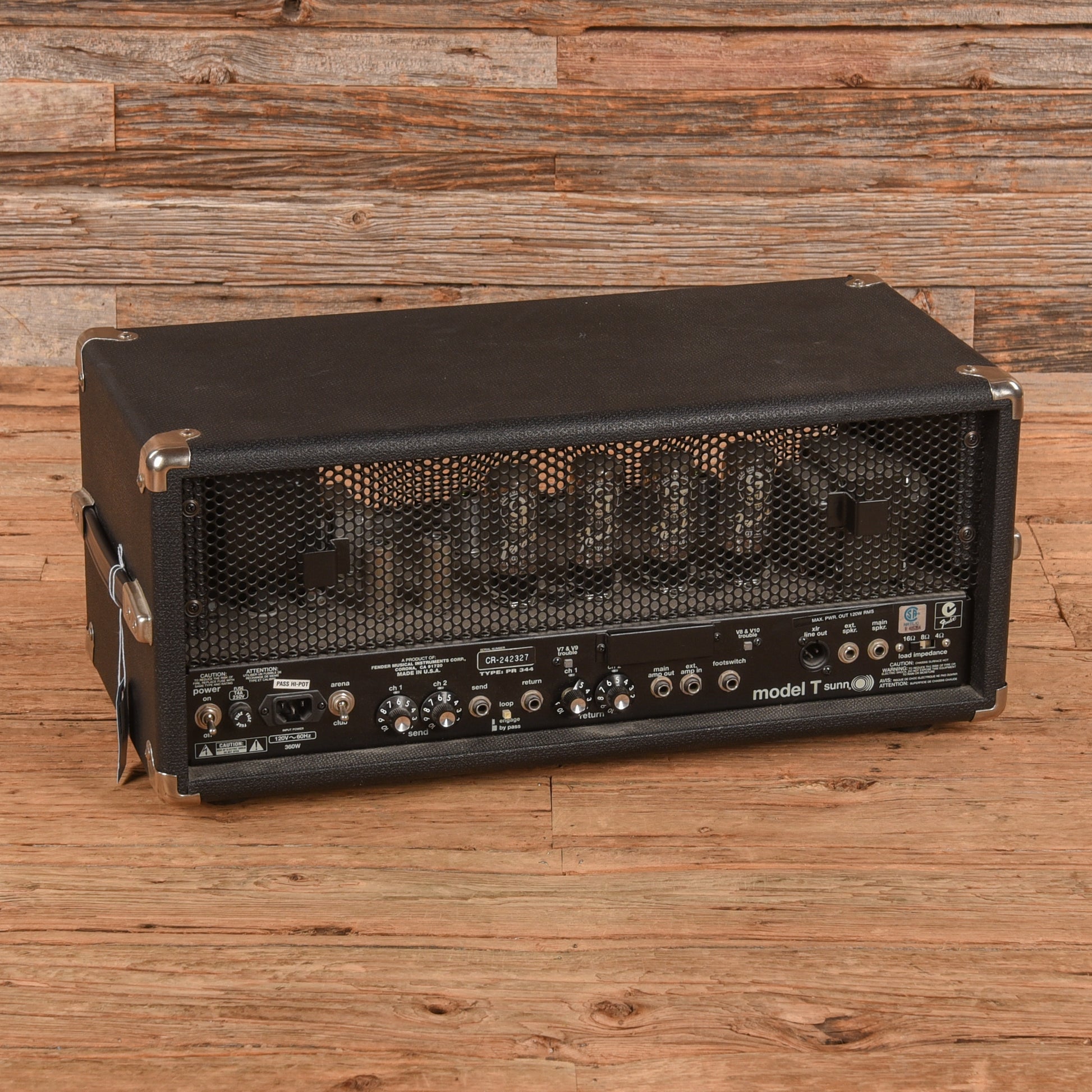 Sunn Model T Black Amplifiers