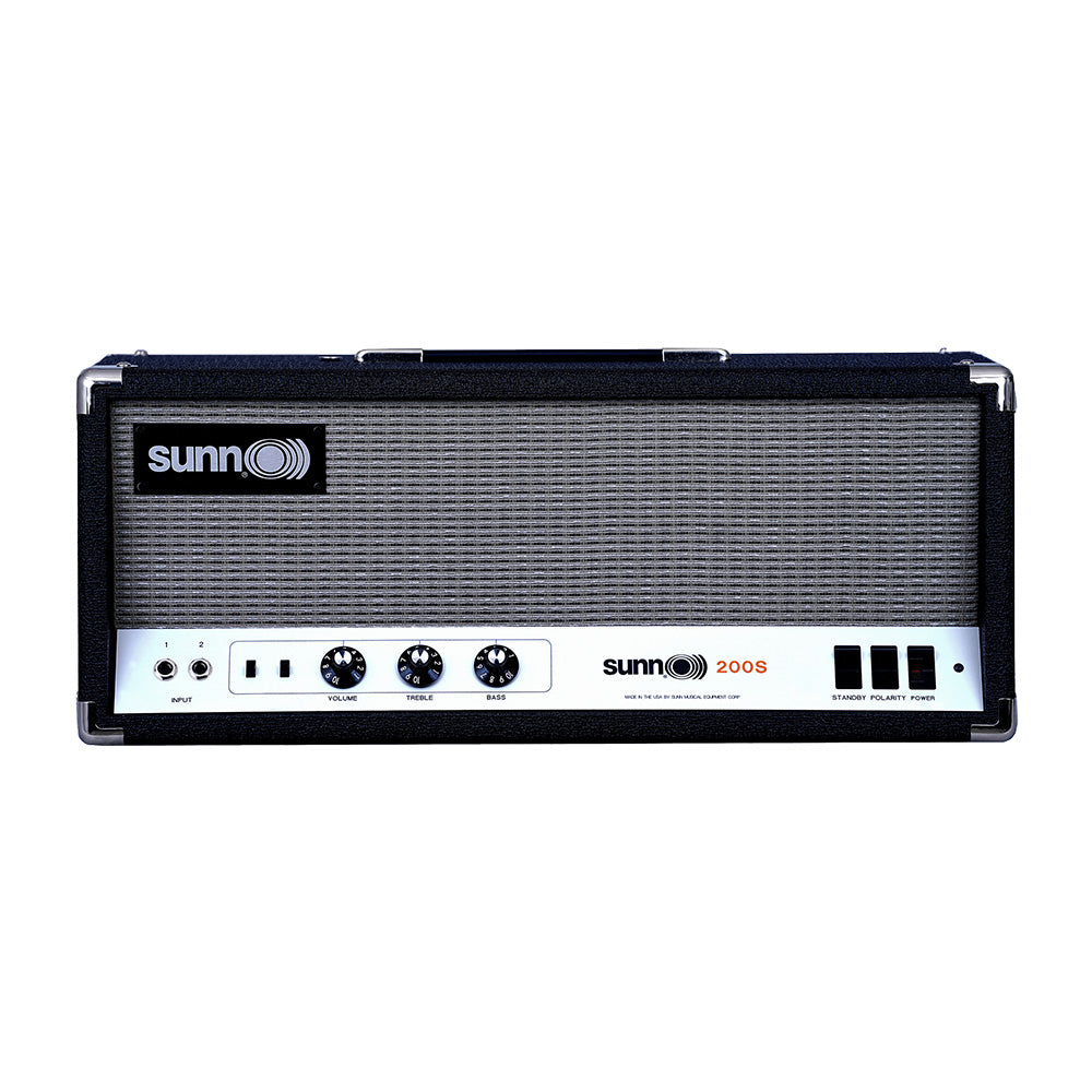 Sunn 200S 60W Single Channel All Tube Bass Amp Head Amps / Bass Amps / Bass Heads