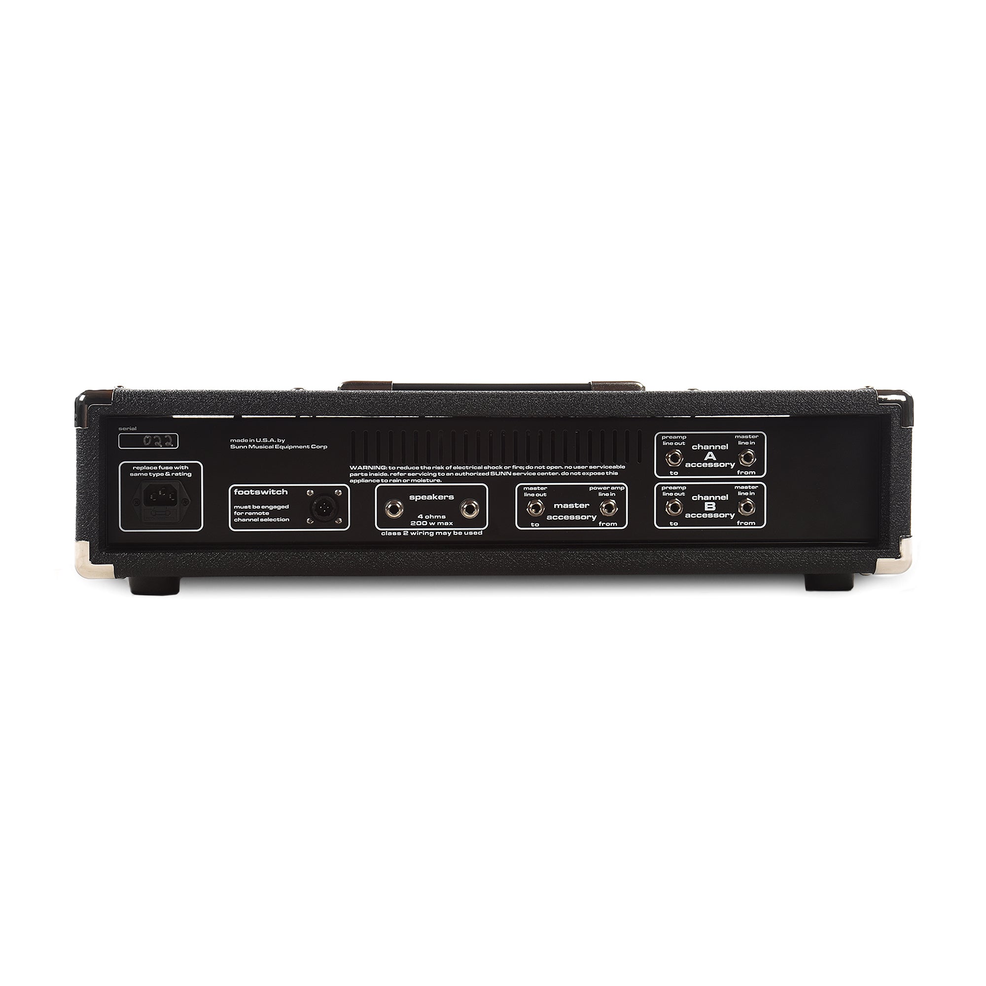 Sunn Beta Bass 200W Solid State CMOS Bass Amp Head Amps / Bass Amps / Bass Heads