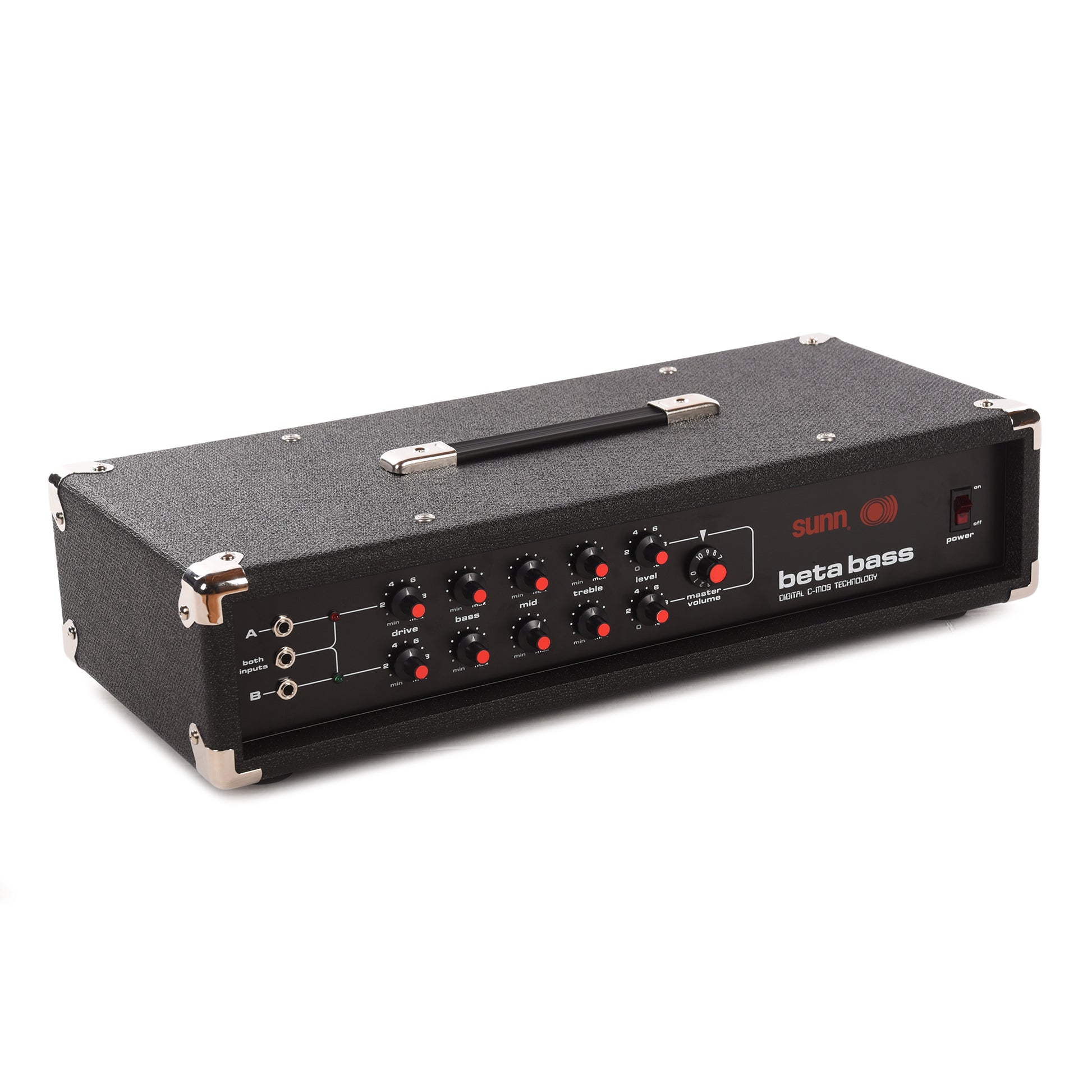 Sunn Beta Bass 200W Solid State CMOS Bass Amp Head w/ Footswitch Amps / Bass Amps / Bass Heads