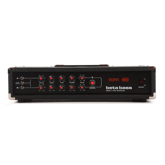 Sunn Beta Bass 200W Solid State CMOS Bass Amp Head w/ Footswitch Amps / Bass Amps / Bass Heads