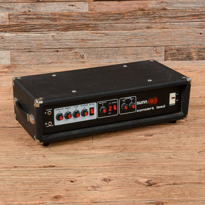 Sunn Concert Lead 200-Watt Guitar Amp Head Amps / Guitar Amps / Guitar Cabinets