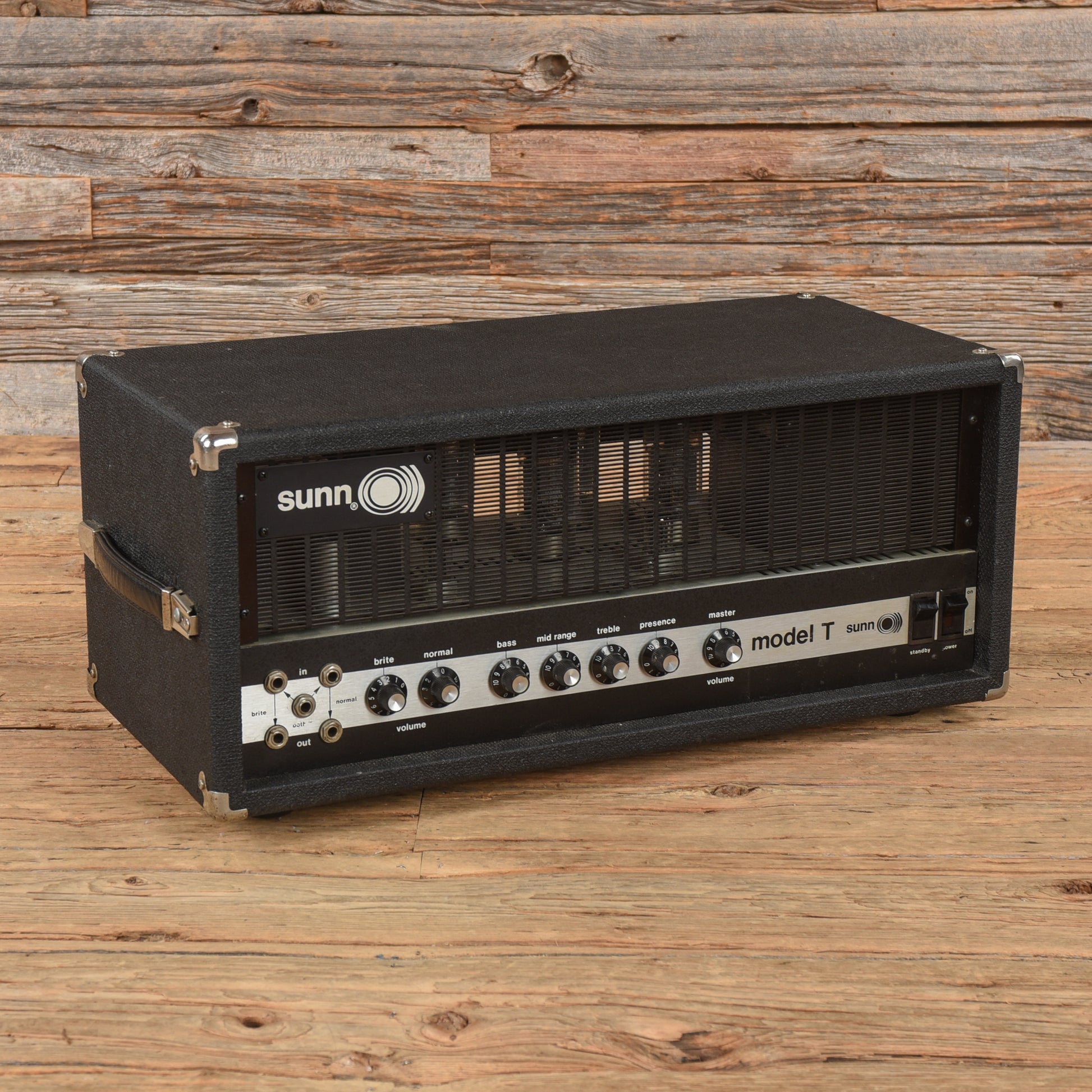 Sunn Model T 150-Watt Guitar Amp Head  1974 Amps / Guitar Amps / Guitar Cabinets