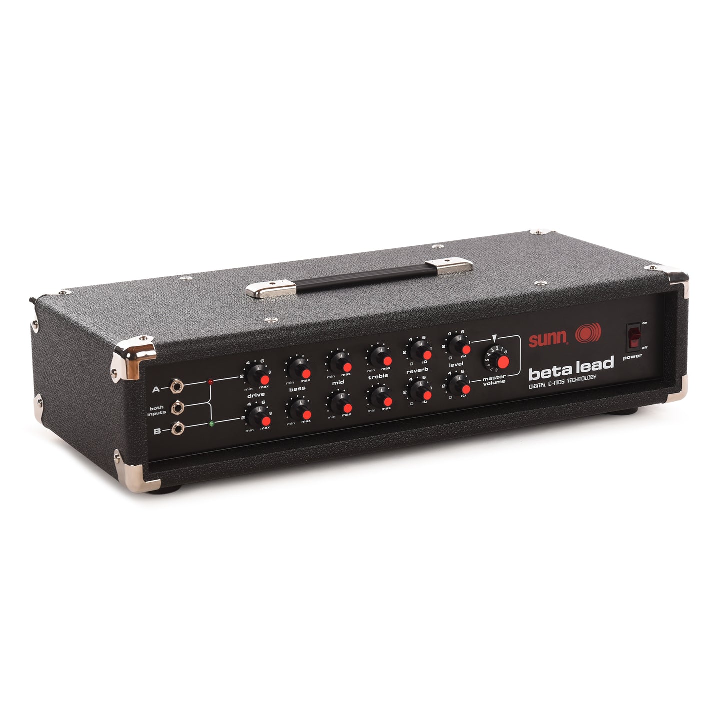 Sunn Beta Lead 200W Solid State CMOS Guitar Amp Head w/ Footswitch Amps / Guitar Amps / Guitar Heads