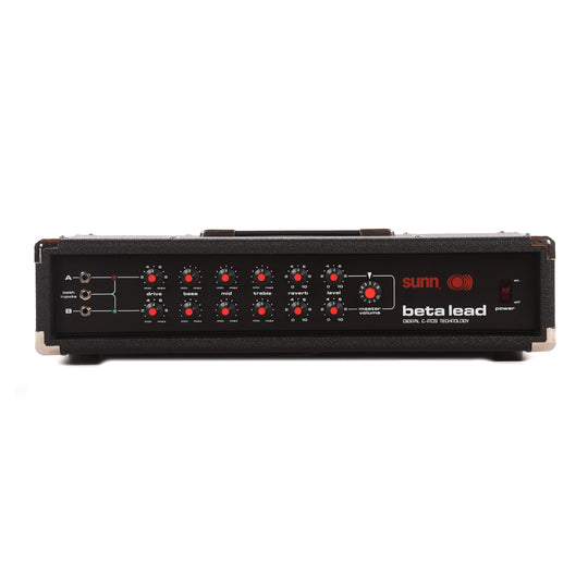Sunn Beta Lead 200W Solid State CMOS Guitar Amp Head w/ Footswitch Amps / Guitar Amps / Guitar Heads