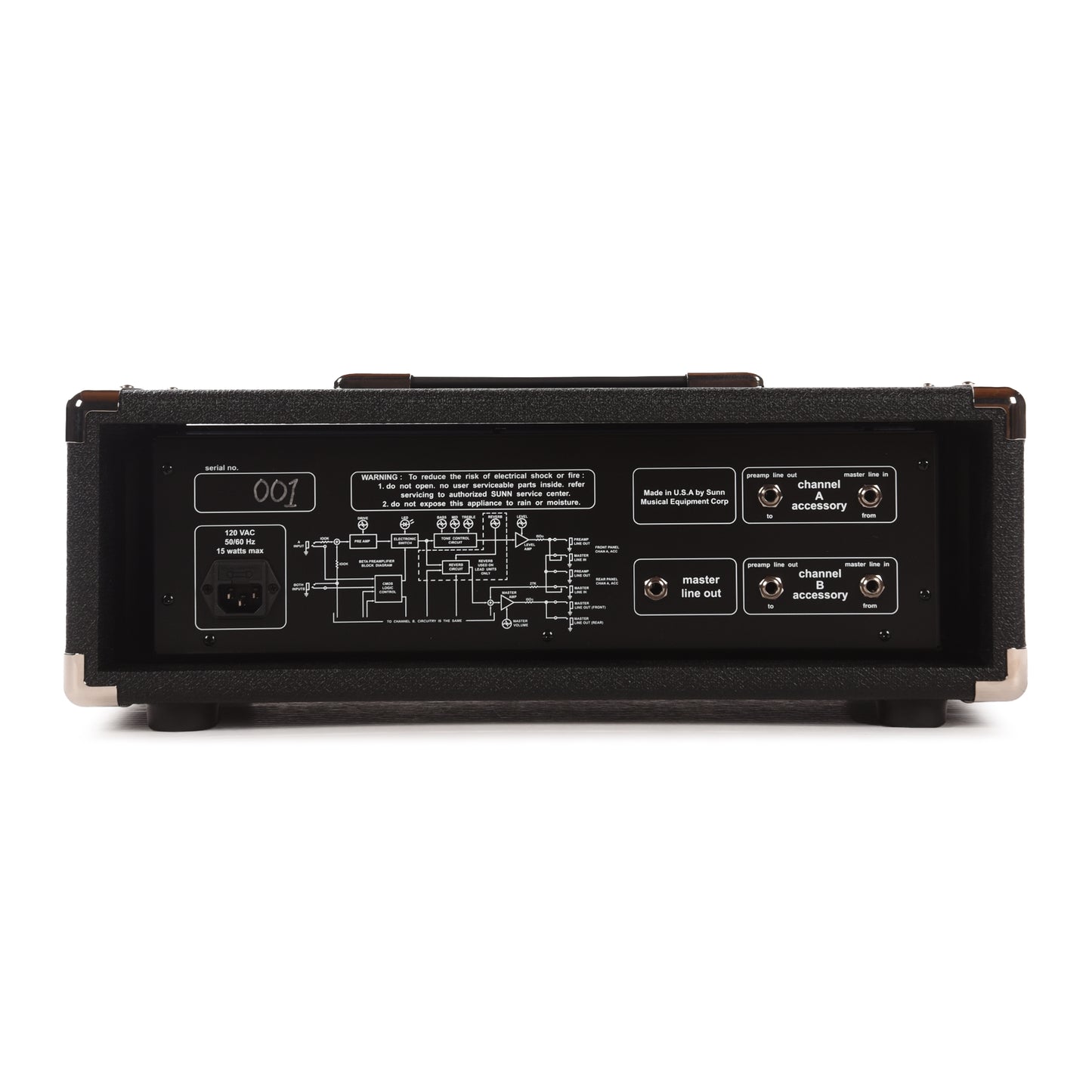 Sunn PL20 CMOS Preamplifier w/ Enclosure & Footswitch Amps / Guitar Amps / Guitar Heads