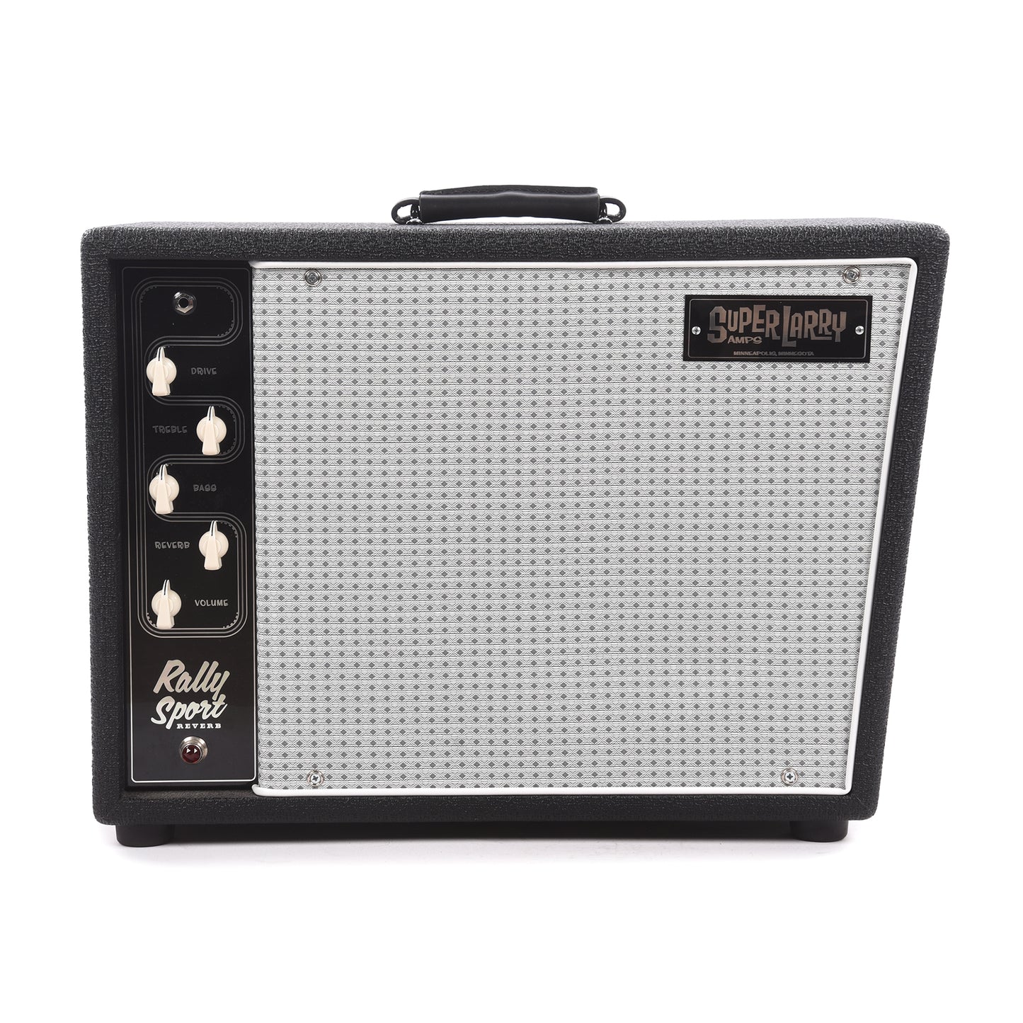 Super Larry Rally Sport Reverb 20w 1x12 Combo Amp Black Amps / Guitar Amps / Guitar Combos