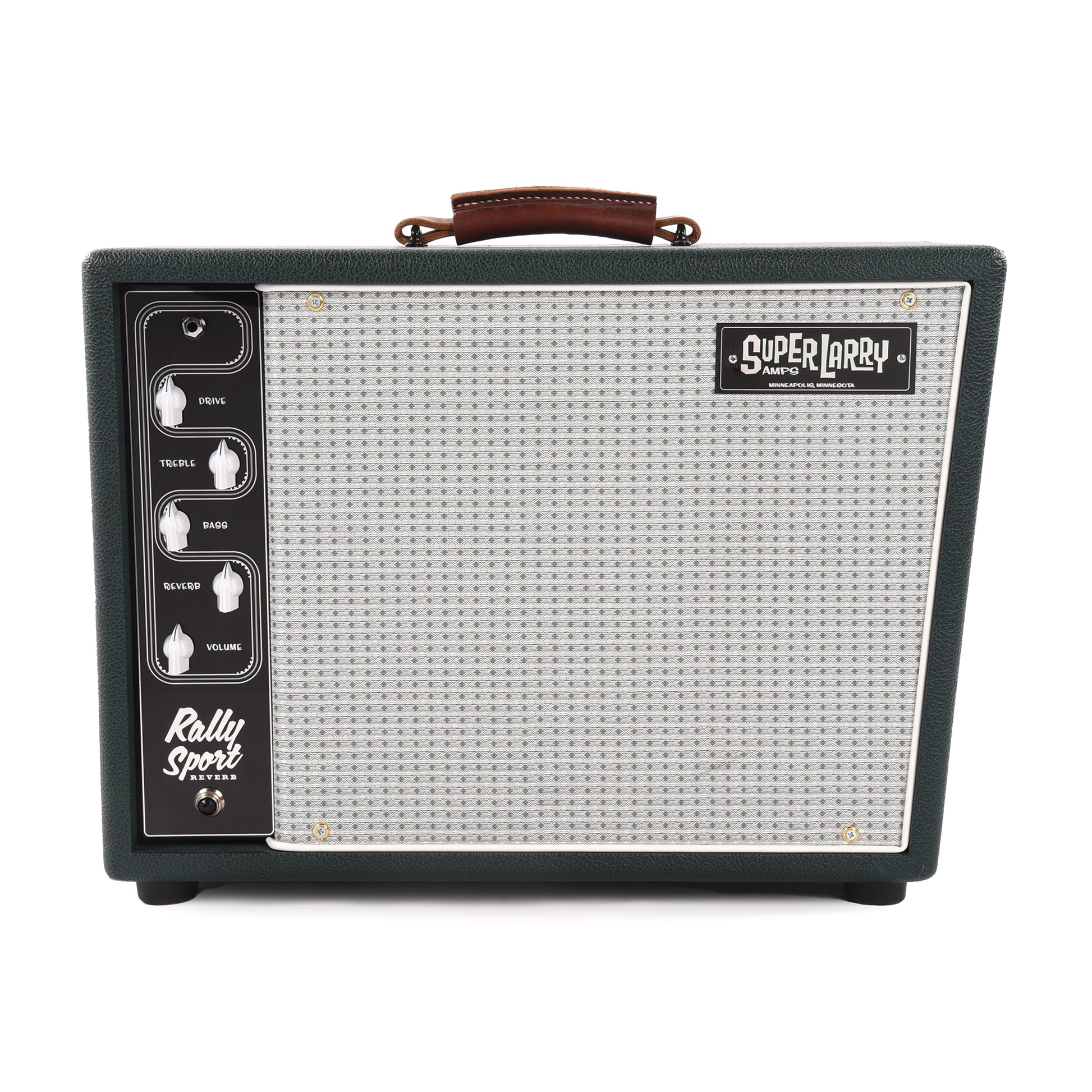 Super Larry Rally Sport Reverb 20w 1x12 Combo Amp Emerald Green Amps / Guitar Amps / Guitar Combos