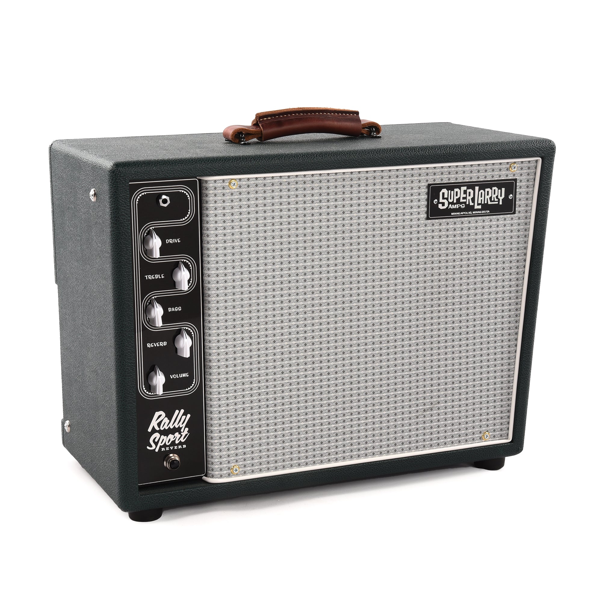 Super Larry Rally Sport Reverb 20w 1x12 Combo Amp Emerald Green Amps / Guitar Amps / Guitar Combos