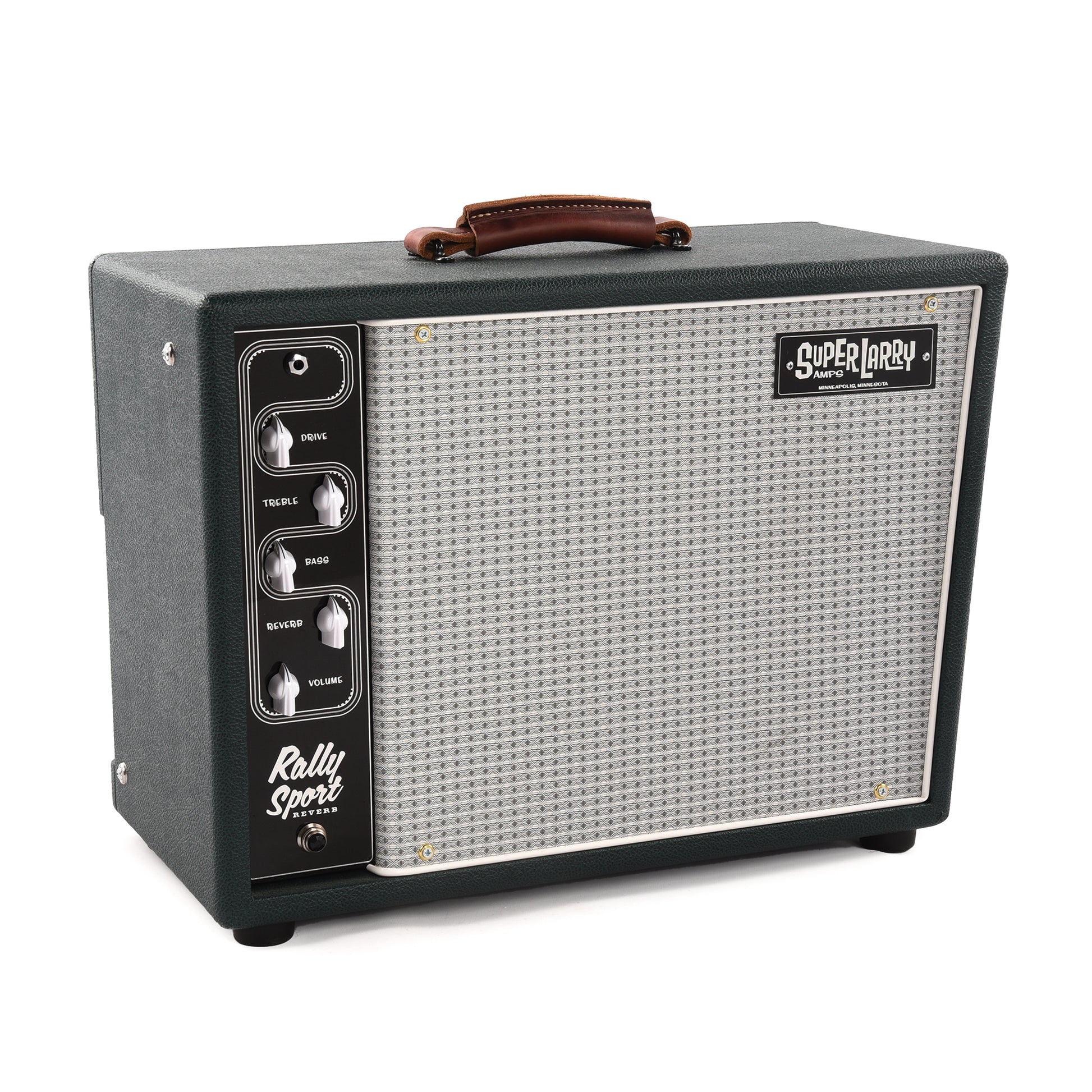 Super Larry Rally Sport Reverb 20w 1x12 Combo Amp Emerald Green Amps / Guitar Amps / Guitar Combos