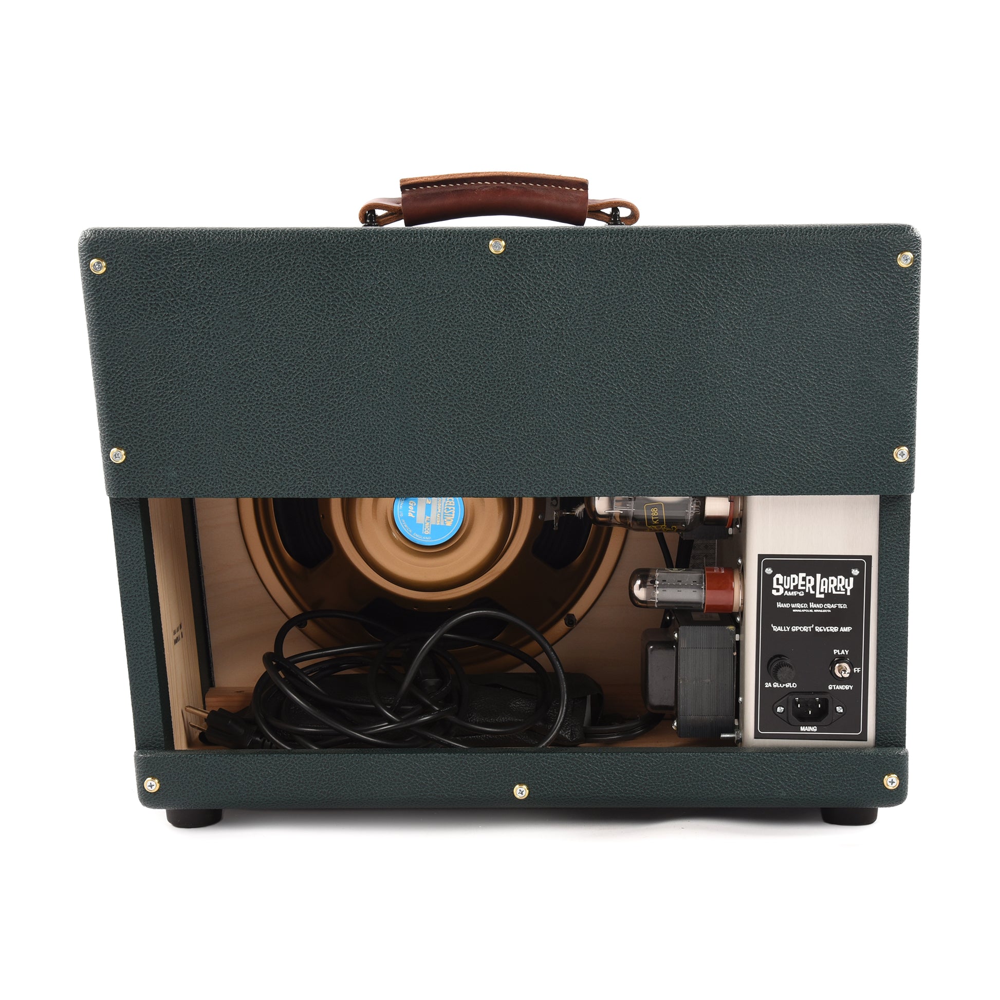 Super Larry Rally Sport Reverb 20w 1x12 Combo Amp Emerald Green Amps / Guitar Amps / Guitar Combos