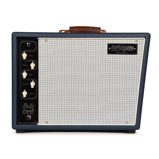 Super Larry Rally Sport Reverb 20w 1x12 Combo Amp Navy Blue Amps / Guitar Amps / Guitar Combos