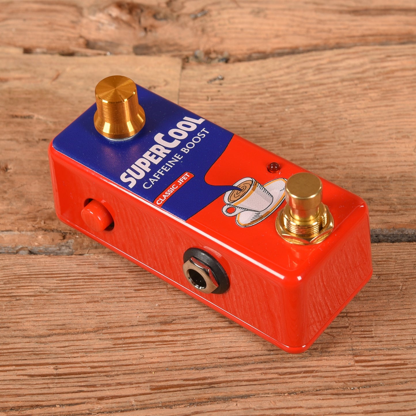 Supercool Caffeine Boost Classic JFET Effects and Pedals / Overdrive and Boost