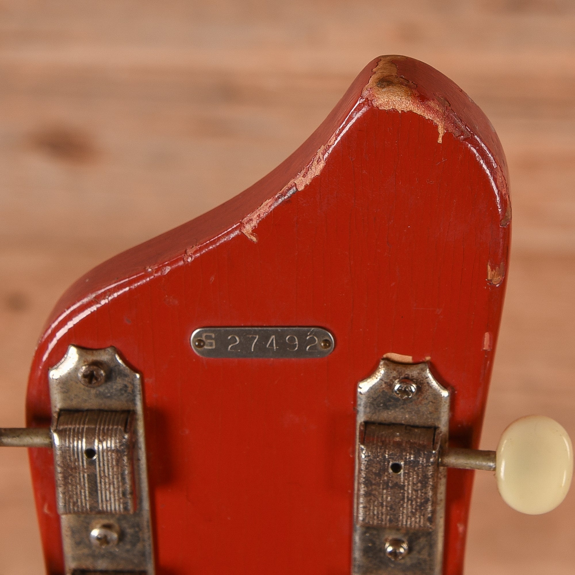 Supro Folkstar Fire Engine Red 1964 Acoustic Guitars / Resonator
