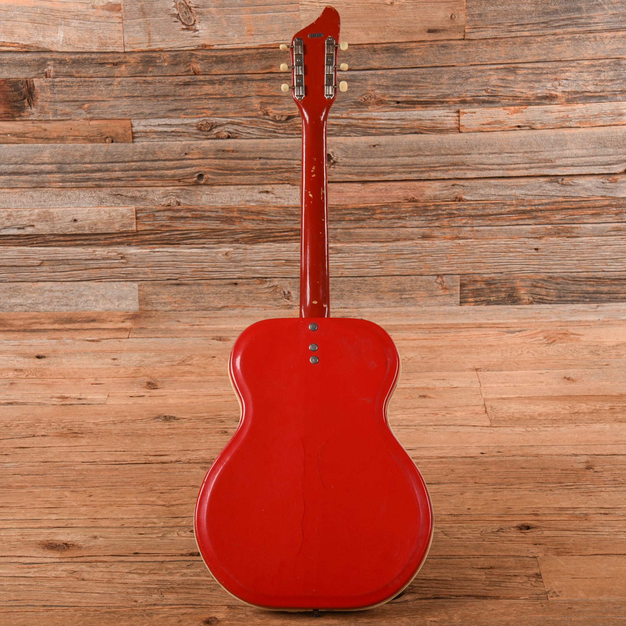 Supro Folkstar Fire Engine Red 1964 Acoustic Guitars / Resonator
