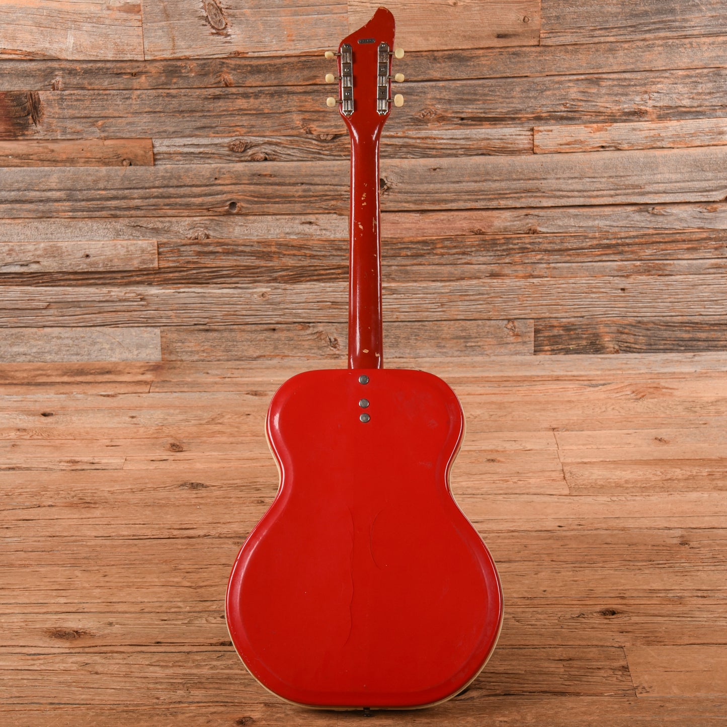 Supro Folkstar Fire Engine Red 1964 Acoustic Guitars / Resonator