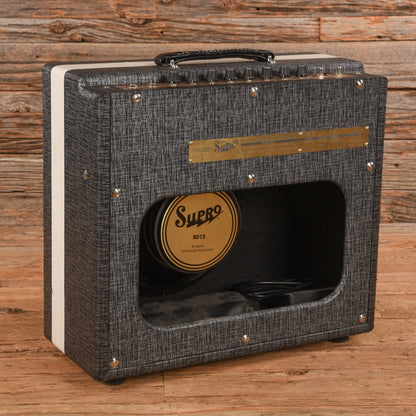 Supro 1696RT Black Magick Reverb 25-Watt 1x12" Guitar Combo Amp Amplifiers