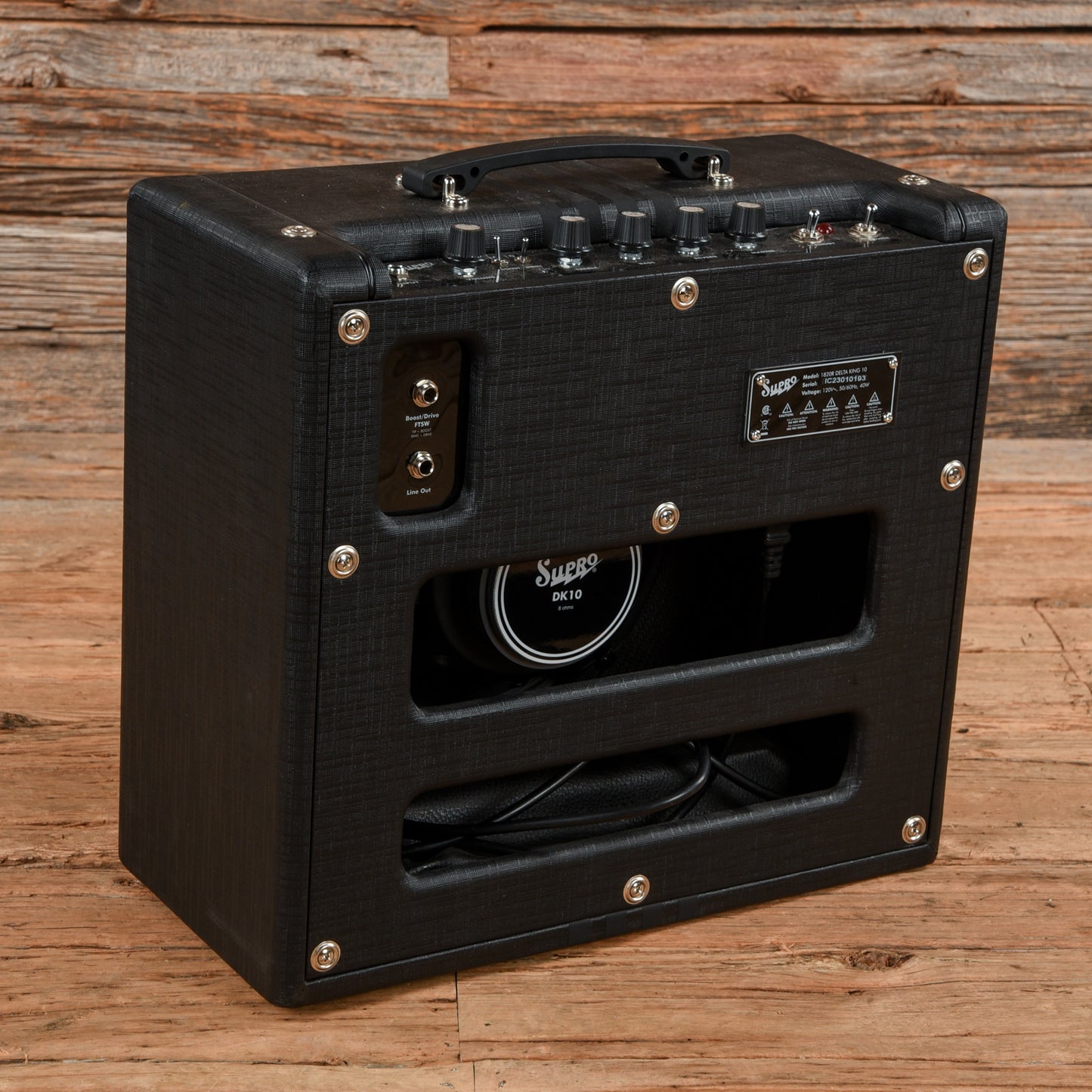 Supro 1820R Delta King Black Amplifiers