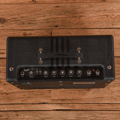 Supro 1822R Delta King 12 15-Watt 1x12" Guitar Combo Black Amplifiers