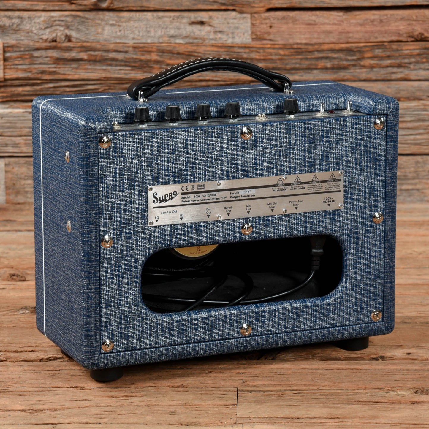 Supro 1605R '64 Reverb 5-Watt 1x8" Guitar Combo Amps / Guitar Amps / Guitar Cabinets
