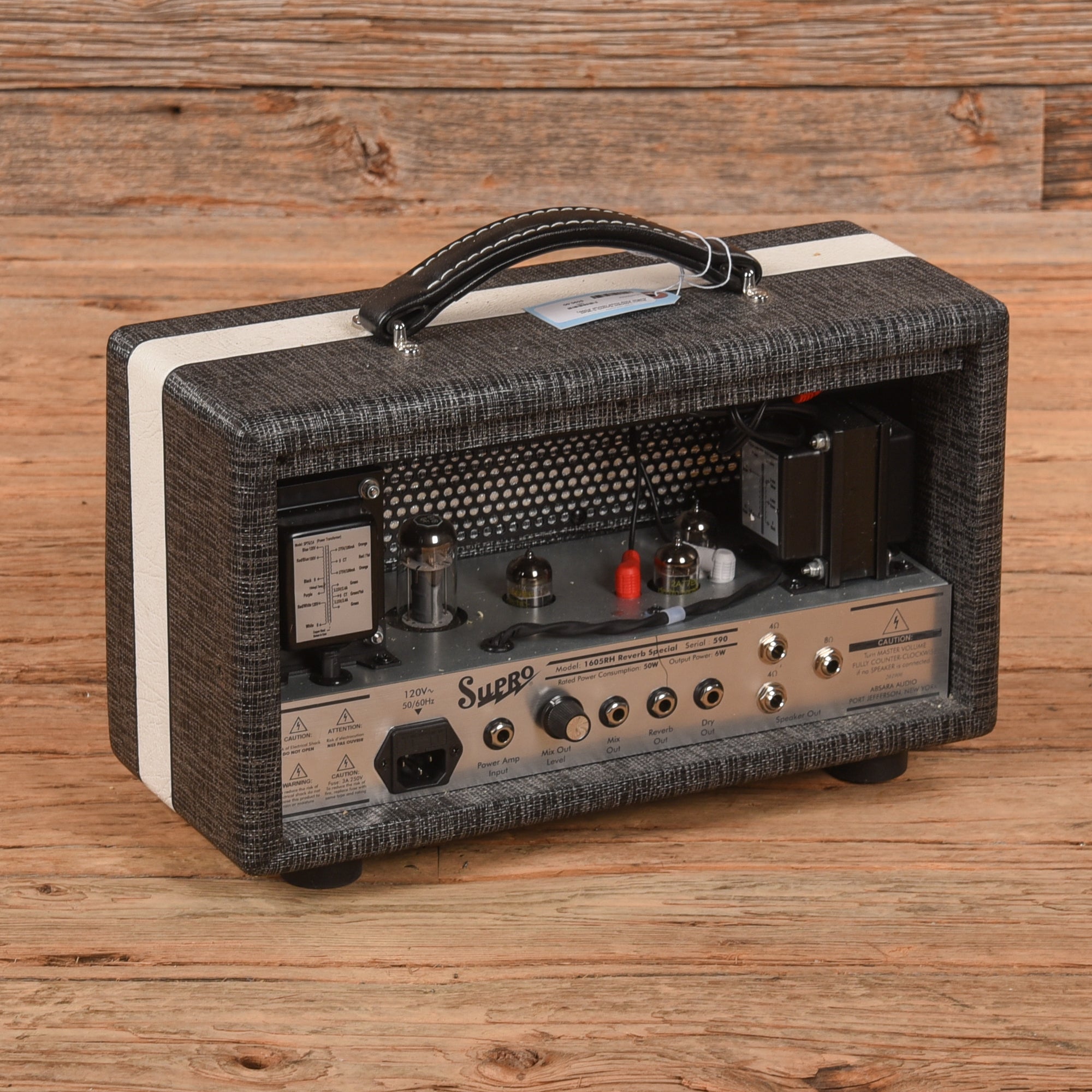 Supro 1605RH Reverb 5-Watt Guitar Amp Head Amps / Guitar Amps / Guitar Cabinets