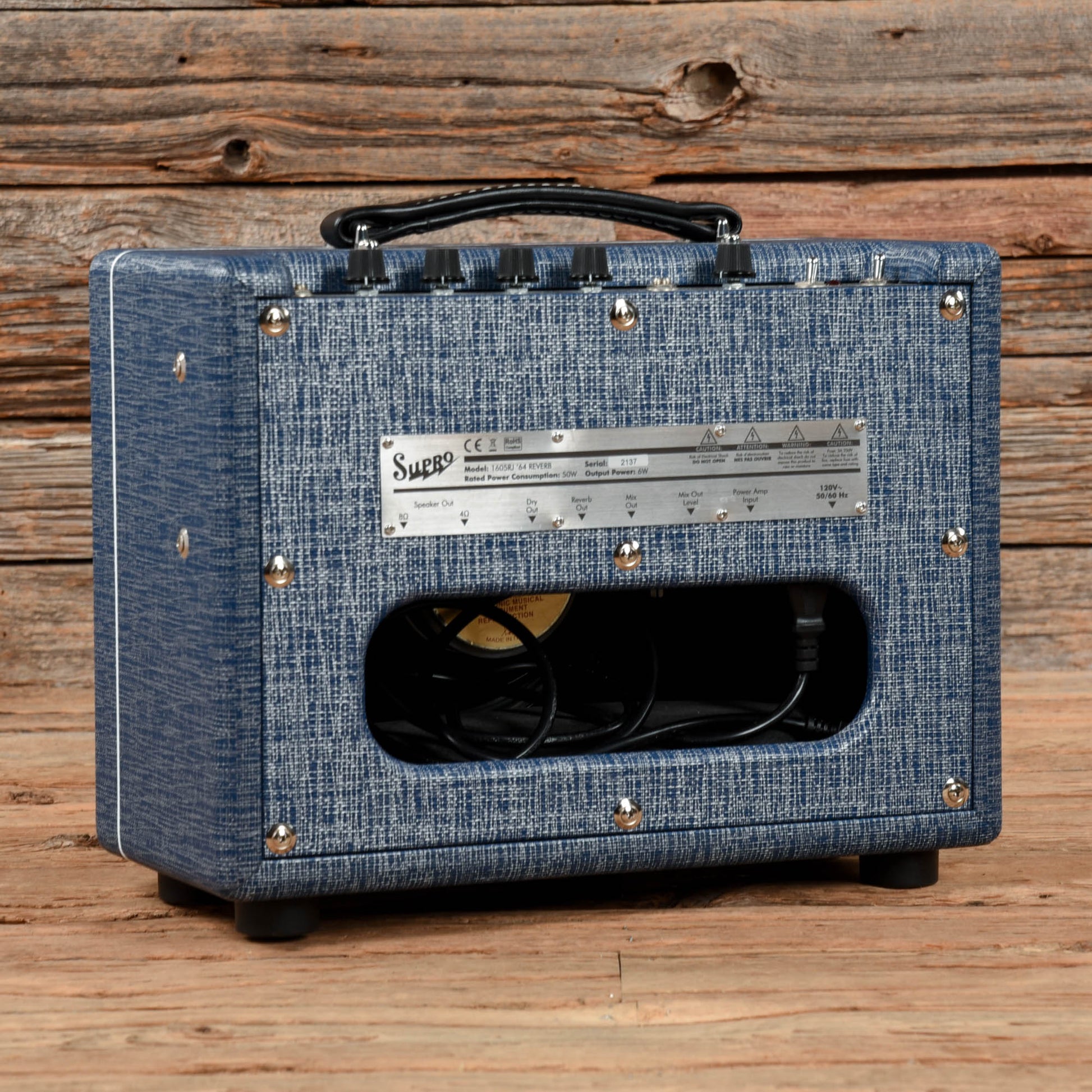Supro 64 Reverb Supro 1605RJ '64 Reverb 5-Watt 1x8