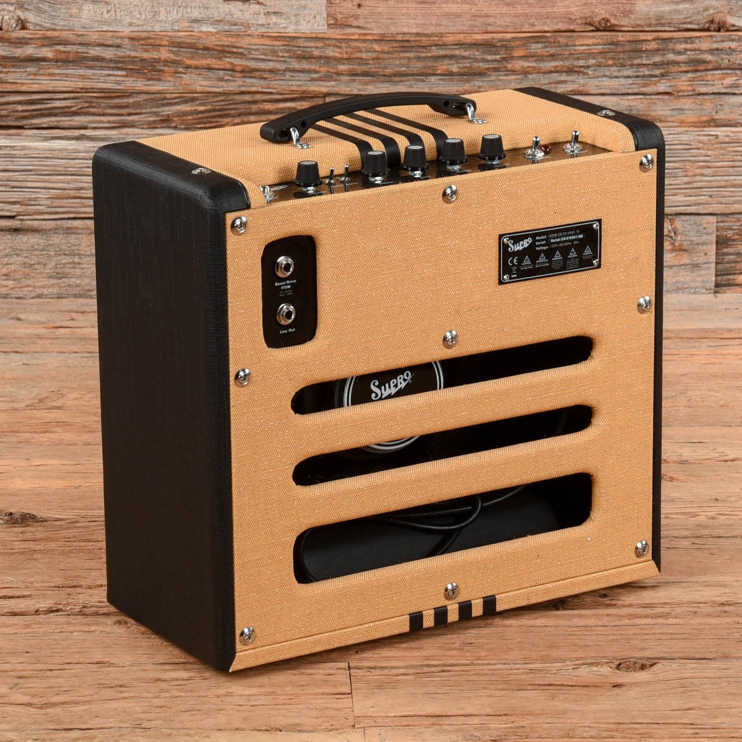 Supro 1820R Delta 10 5-Watt 1x10" Guitar Combo Amp Amps / Guitar Amps / Guitar Cabinets