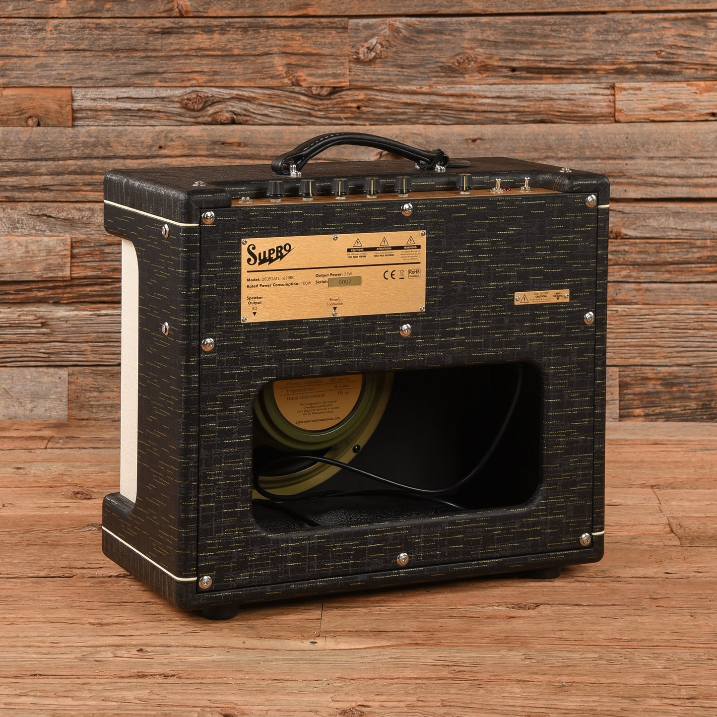 Supro Delegate 1x12" 25-Watt Tube Combo Amp w/Reverb Amps / Guitar Amps / Guitar Cabinets
