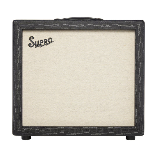 Supro Royale 1x12 Guitar Amp Cabinet Black Scandia Amps / Guitar Amps / Guitar Cabinets