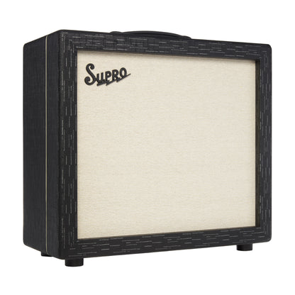 Supro Royale 1x12 Guitar Amp Cabinet Black Scandia Amps / Guitar Amps / Guitar Cabinets