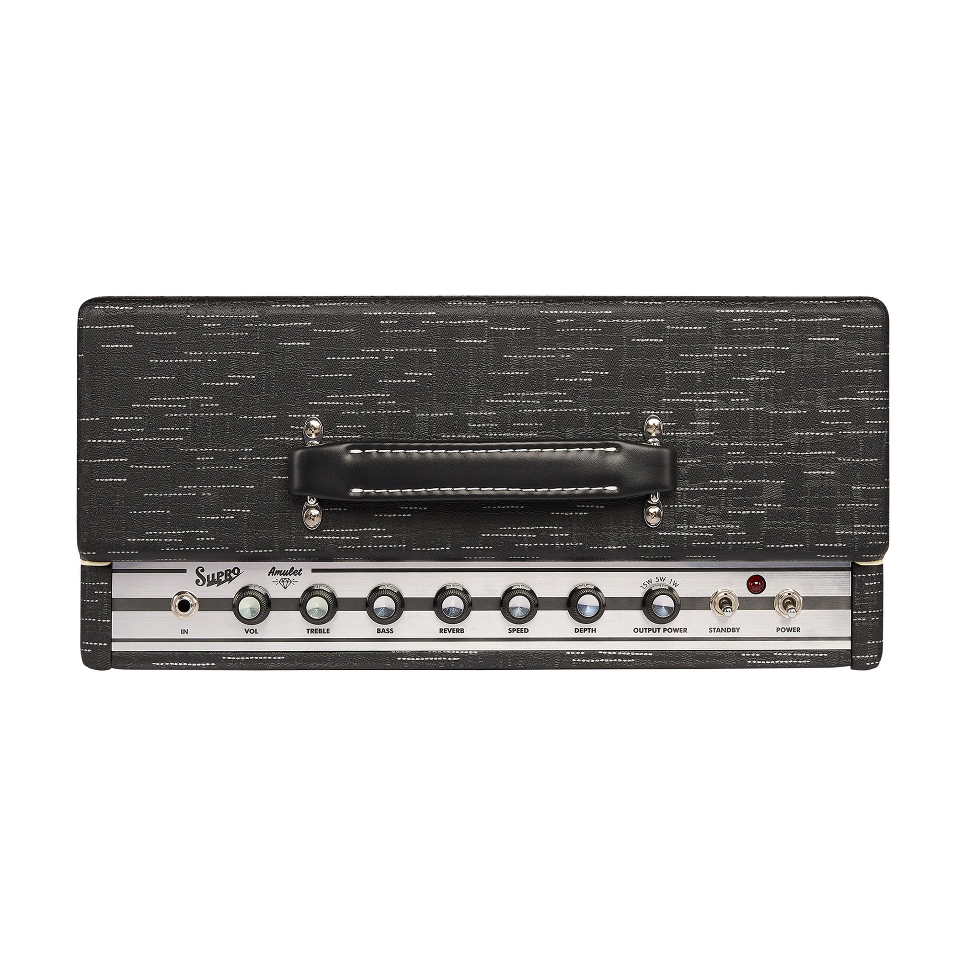 Supro Amulet 110 15W 1x10 Guitar Combo Amp Black Scandia Amps / Guitar Amps / Guitar Combos