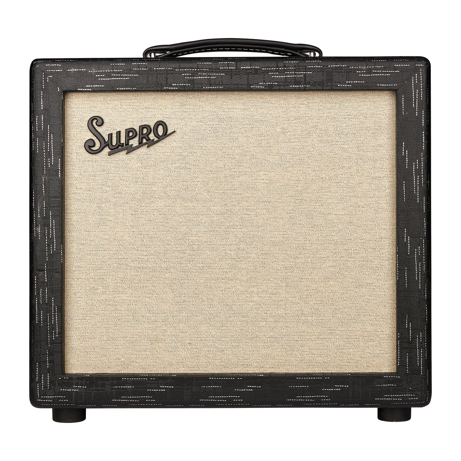 Supro Amulet 110 15W 1x10 Guitar Combo Amp Black Scandia Amps / Guitar Amps / Guitar Combos